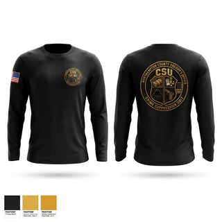 Long Sleeve Performance Shirt, Crime Suppression Unit, Police, Teamtime, Team time, sublimation, custom sports apparel, team uniforms, spirit wear, spiritwear, sports uniforms, custom shirts, team store, custom team store, fundraiser sports, apparel fundraiser