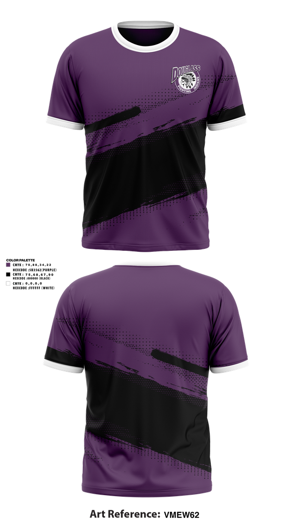 Short Sleeve Performance Shirt, Douglass Fighting Indians Cheer, Cheer, Teamtime, Team time, sublimation, custom sports apparel, team uniforms, spirit wear, spiritwear, sports uniforms, custom shirts, team store, custom team store, fundraiser sports, apparel fundraiser