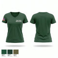 Taylor County Sheriff’s Office Women's Short Sleeve V-neck Shirt - 1