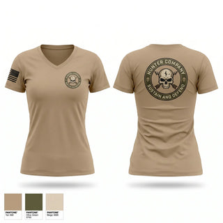Womens Short Sleeve Vneck Shirt, H Co 148th BSB, National Guard, Teamtime, Team time, sublimation, custom sports apparel, team uniforms, spirit wear, spiritwear, sports uniforms, custom shirts, team store, custom team store, fundraiser sports, apparel fundraiser