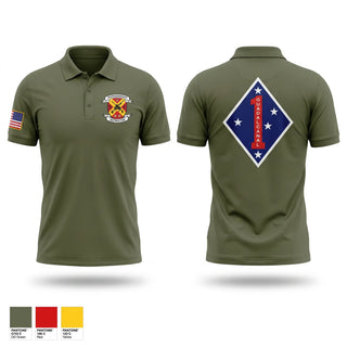 Short Sleeve Performance Polo, FMTC Division School, Marines, Teamtime, Team time, sublimation, custom sports apparel, team uniforms, spirit wear, spiritwear, sports uniforms, custom shirts, team store, custom team store, fundraiser sports, apparel fundraiser