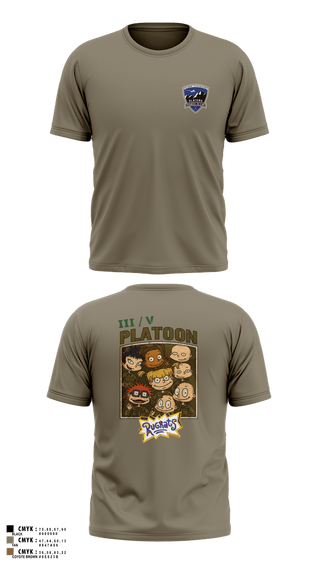 Short Sleeve Performance Shirt, 2-10 AHB Knighthawks, Army, Teamtime, Team time, sublimation, custom sports apparel, team uniforms, spirit wear, spiritwear, sports uniforms, custom shirts, team store, custom team store, fundraiser sports, apparel fundraiser