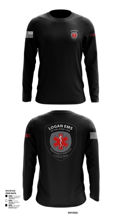 Logan EMS 80686657 Long Sleeve Performance Shirt 1