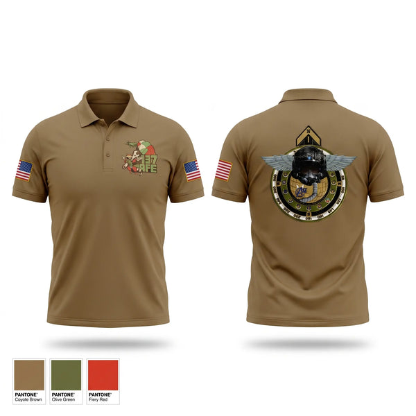 Short Sleeve Performance Polo, 137 OSS, Air Force, Teamtime, Team time, sublimation, custom sports apparel, team uniforms, spirit wear, spiritwear, sports uniforms, custom shirts, team store, custom team store, fundraiser sports, apparel fundraiser