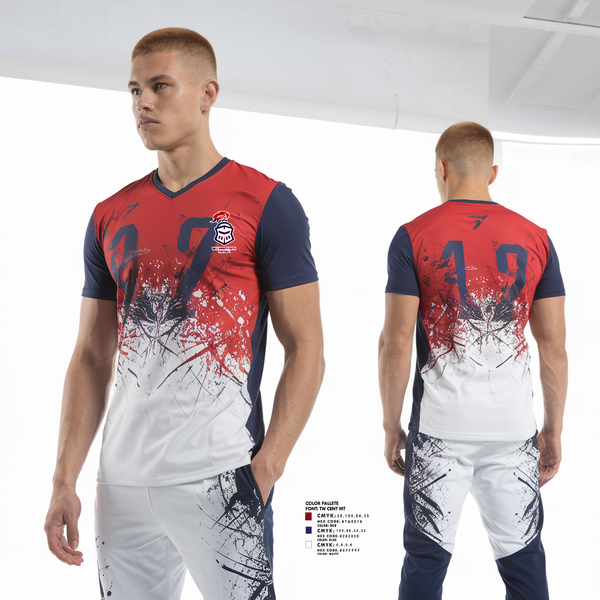 Womens Short Sleeve Vneck Shirt, Wall Knights Youth Football, , Teamtime, Team time, sublimation, custom sports apparel, team uniforms, spirit wear, spiritwear, sports uniforms, custom shirts, team store, custom team store, fundraiser sports, apparel fundraiser