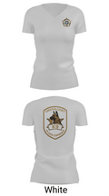 SHERIFF K-9 60601632 Women's Short Sleeve V-neck Shirt - 12