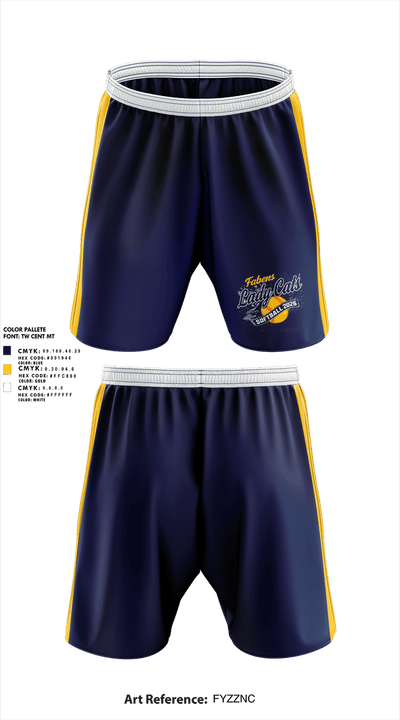 Fabens Wildcats Softball 84578924 Athletic Shorts With Pockets - 1