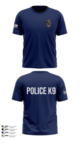 Short Sleeve Performance Shirt, Roy Cit Police K9, Police, Teamtime, Team time, sublimation, custom sports apparel, team uniforms, spirit wear, spiritwear, sports uniforms, custom shirts, team store, custom team store, fundraiser sports, apparel fundraiser