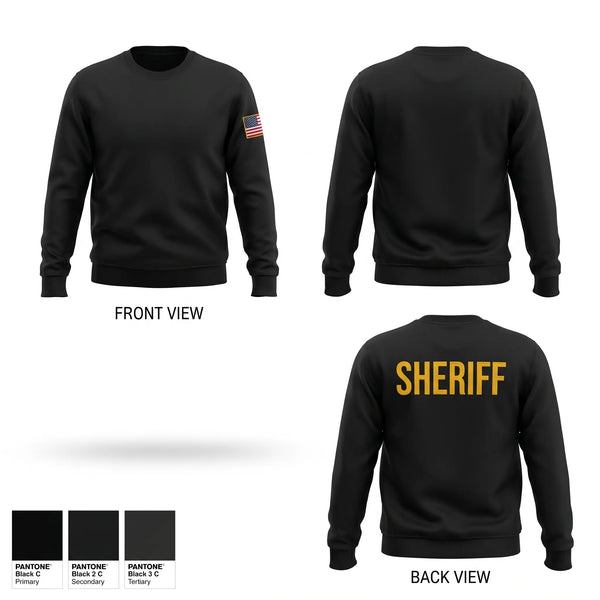 Crew Neck Sweatshirt, Spalding County Sheriff’s Office, Police, Teamtime, Team time, sublimation, custom sports apparel, team uniforms, spirit wear, spiritwear, sports uniforms, custom shirts, team store, custom team store, fundraiser sports, apparel fundraiser