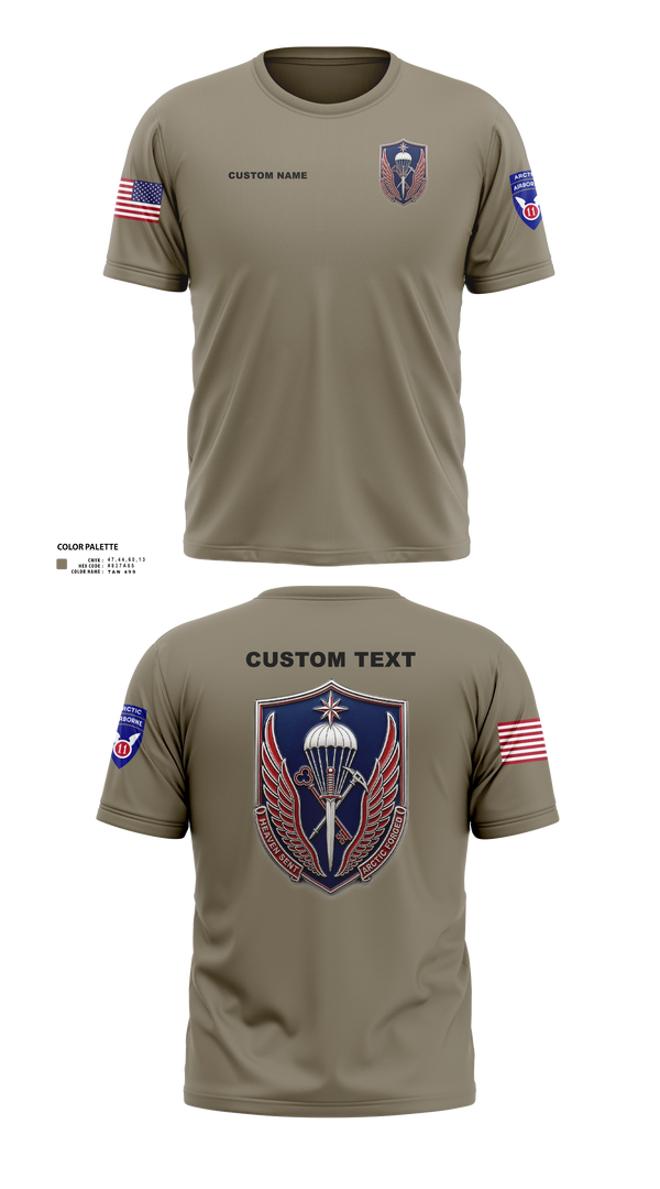 Old School Cotton Shirt, 11th ADSB, Army, Teamtime, Team time, sublimation, custom sports apparel, team uniforms, spirit wear, spiritwear, sports uniforms, custom shirts, team store, custom team store, fundraiser sports, apparel fundraiser