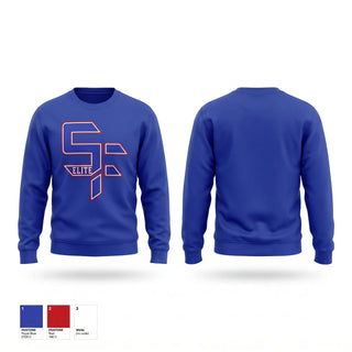 Crew Neck Sweatshirt, SF Elite, Baseball, Teamtime, Team time, sublimation, custom sports apparel, team uniforms, spirit wear, spiritwear, sports uniforms, custom shirts, team store, custom team store, fundraiser sports, apparel fundraiser