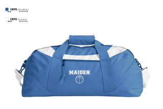 Duffle Bag, Maiden High School Volleyball, Women's Volleyball, Teamtime, Team time, sublimation, custom sports apparel, team uniforms, spirit wear, spiritwear, sports uniforms, custom shirts, team store, custom team store, fundraiser sports, apparel fundraiser