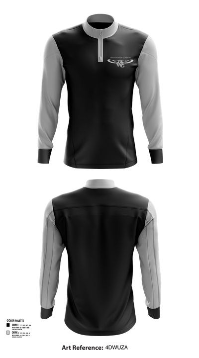 Westerville Central Swimming & Diving 56583573 Quarter Zip Jacket - 41