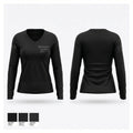 Williamson County K-9 Unit 61975120 Women's Long Sleeve V-neck Shirt - 1