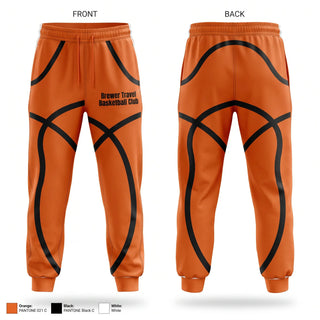 Sweatpants, Brewer Travel Basketball Club, Men's Basketball, Teamtime, Team time, sublimation, custom sports apparel, team uniforms, spirit wear, spiritwear, sports uniforms, custom shirts, team store, custom team store, fundraiser sports, apparel fundraiser