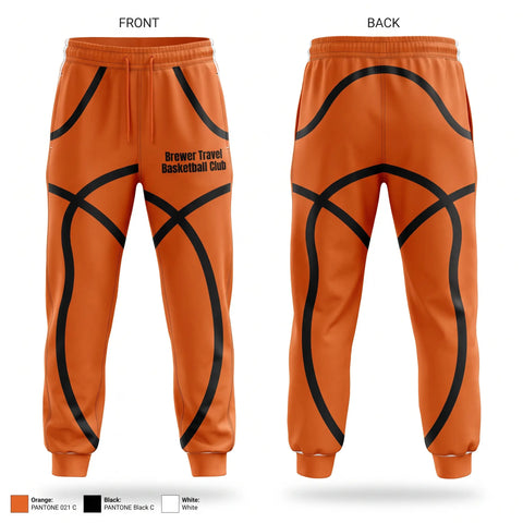 Sweatpants, Brewer Travel Basketball Club, Men's Basketball, Teamtime, Team time, sublimation, custom sports apparel, team uniforms, spirit wear, spiritwear, sports uniforms, custom shirts, team store, custom team store, fundraiser sports, apparel fundraiser