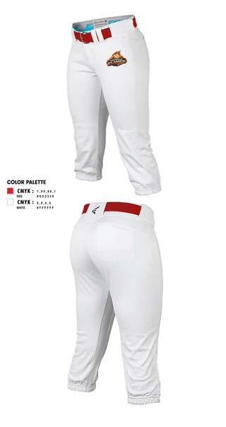 Softball Pants, Georgia Flames, Softball, Teamtime, Team time, sublimation, custom sports apparel, team uniforms, spirit wear, spiritwear, sports uniforms, custom shirts, team store, custom team store, fundraiser sports, apparel fundraiser