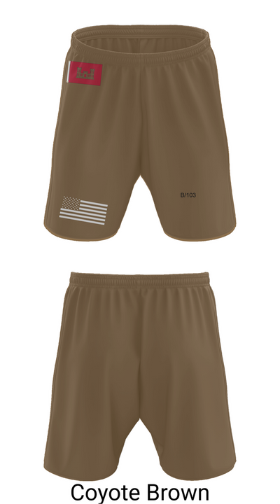 B 103 EN BN 37041687 Athletic Shorts With Pockets - 9