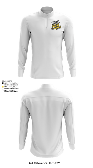 Quarter Zip Jacket, Twirl PGH, Spirit Store, Teamtime, Team time, sublimation, custom sports apparel, team uniforms, spirit wear, spiritwear, sports uniforms, custom shirts, team store, custom team store, fundraiser sports, apparel fundraiser