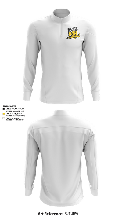 Twirl PGH 8143457 Quarter Zip Jacket - 6