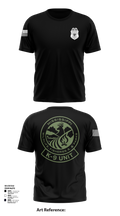 MDWFP K9 21939837 Short Sleeve Performance Shirt - 105