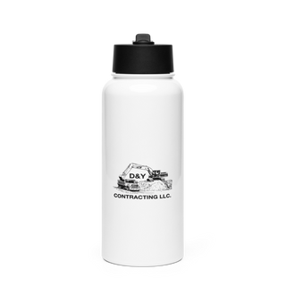 D&Y Contracting LLC 38581987 Stainless Steel Water Bottle with a Straw Lid