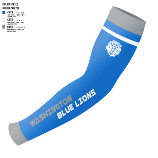 Arm Sleeve, Washington Blue Lions Football, , Teamtime, Team time, sublimation, custom sports apparel, team uniforms, spirit wear, spiritwear, sports uniforms, custom shirts, team store, custom team store, fundraiser sports, apparel fundraiser