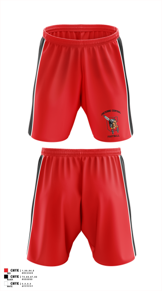 Athletic Shorts With Pockets, Cheyenne Central, , Teamtime, Team time, sublimation, custom sports apparel, team uniforms, spirit wear, spiritwear, sports uniforms, custom shirts, team store, custom team store, fundraiser sports, apparel fundraiser