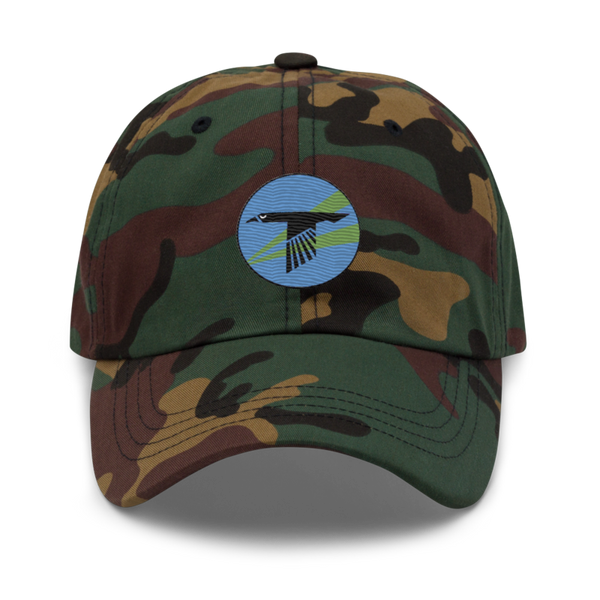 World Famous Black Ravens 41628241 Classic Dad Hat | Yupoong 6245CM