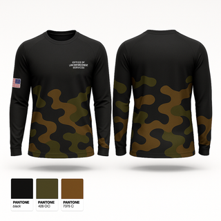 Long Sleeve Performance Shirt, Office of Law Enforcement Services, Police, Teamtime, Team time, sublimation, custom sports apparel, team uniforms, spirit wear, spiritwear, sports uniforms, custom shirts, team store, custom team store, fundraiser sports, apparel fundraiser