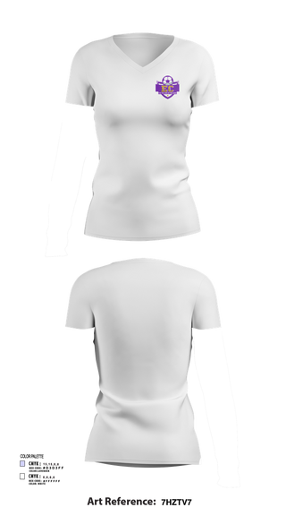 Womens Short Sleeve Vneck Shirt, EC Soccer, Women's Soccer, Teamtime, Team time, sublimation, custom sports apparel, team uniforms, spirit wear, spiritwear, sports uniforms, custom shirts, team store, custom team store, fundraiser sports, apparel fundraiser