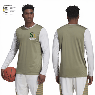 Long Sleeve Performance Shirt, Santa Barbara Dons, Men's Basketball, Teamtime, Team time, sublimation, custom sports apparel, team uniforms, spirit wear, spiritwear, sports uniforms, custom shirts, team store, custom team store, fundraiser sports, apparel fundraiser