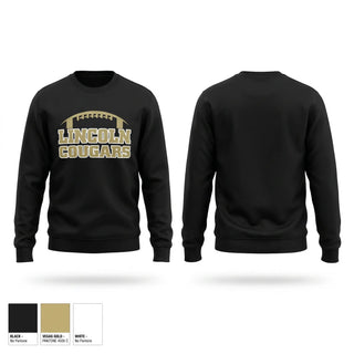 Crew Neck Sweatshirt, Lincoln Cougars, , Teamtime, Team time, sublimation, custom sports apparel, team uniforms, spirit wear, spiritwear, sports uniforms, custom shirts, team store, custom team store, fundraiser sports, apparel fundraiser