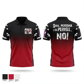 Short Sleeve Performance Polo, PERROS DEL MAL, Men's Soccer, Teamtime, Team time, sublimation, custom sports apparel, team uniforms, spirit wear, spiritwear, sports uniforms, custom shirts, team store, custom team store, fundraiser sports, apparel fundraiser