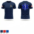 Hawk Springs Fire and Rescue 89849789 Short Sleeve Performance Shirt - 1