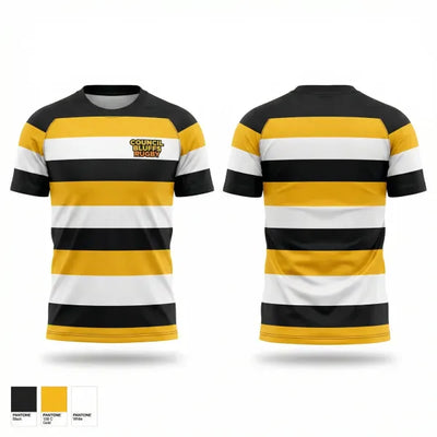 CB United RFC 63286031 Soft Poly Tee Cotton Like Feel - 1