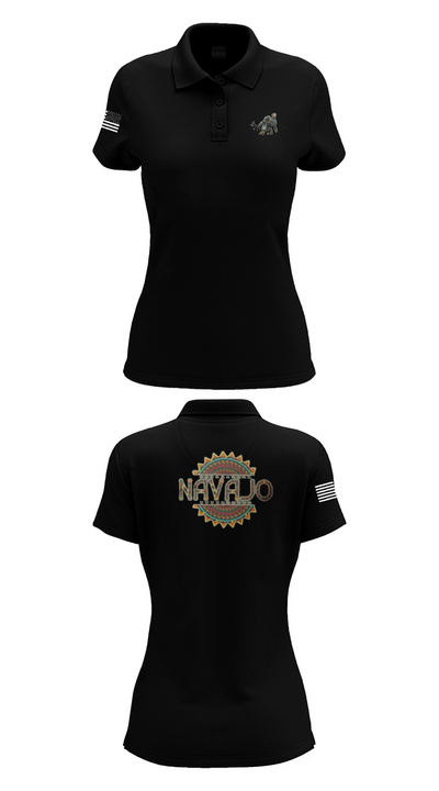 Chief Oliva Women's Short Sleeve Performance Polo  - 16
