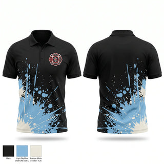 Short Sleeve Performance Polo, Fire Departments, Women's Soccer, Teamtime, Team time, sublimation, custom sports apparel, team uniforms, spirit wear, spiritwear, sports uniforms, custom shirts, team store, custom team store, fundraiser sports, apparel fundraiser