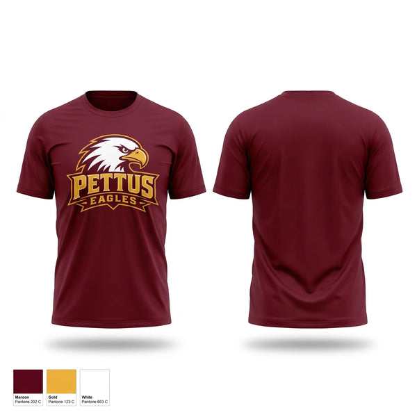 Short Sleeve Performance Shirt, Pettus Eagles, , Teamtime, Team time, sublimation, custom sports apparel, team uniforms, spirit wear, spiritwear, sports uniforms, custom shirts, team store, custom team store, fundraiser sports, apparel fundraiser