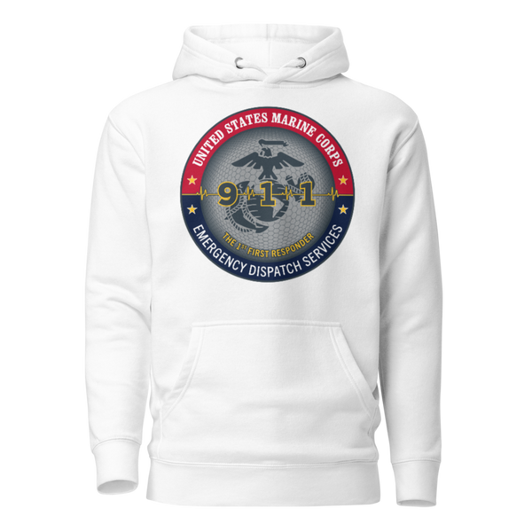 Unisex Hoodie - 1 - White