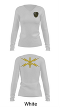 11th Cyber BN 28727889 Women's Long Sleeve V-neck Shirt - 11