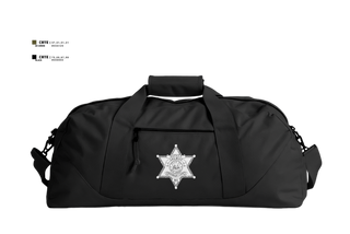 Duffle Bag, Upshur County Sheriff’s Office, Police, Teamtime, Team time, sublimation, custom sports apparel, team uniforms, spirit wear, spiritwear, sports uniforms, custom shirts, team store, custom team store, fundraiser sports, apparel fundraiser