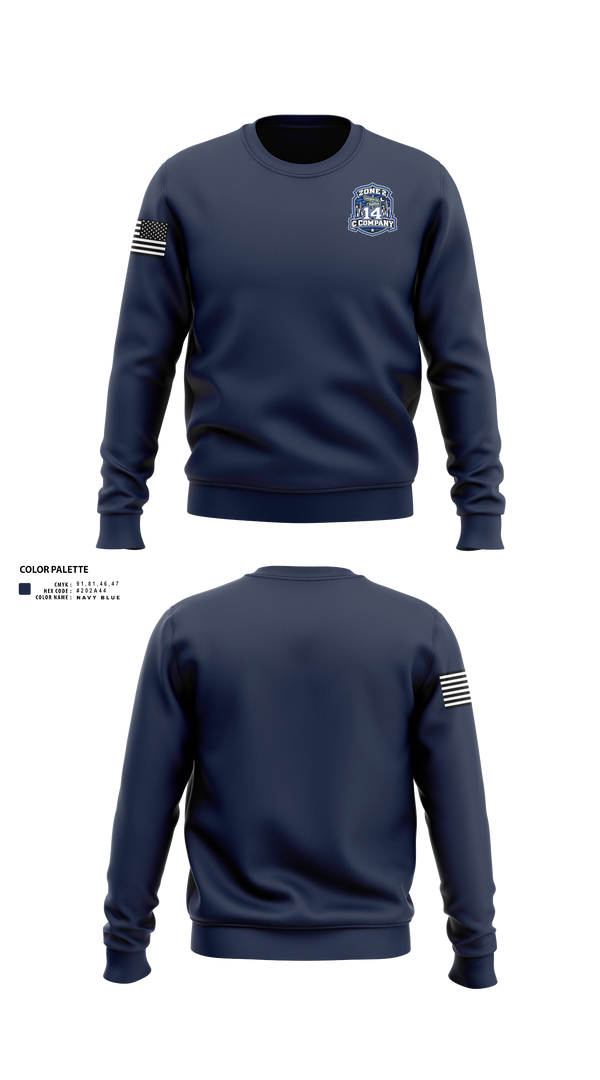 Crew Neck Sweatshirt, 14C, Police, Teamtime, Team time, sublimation, custom sports apparel, team uniforms, spirit wear, spiritwear, sports uniforms, custom shirts, team store, custom team store, fundraiser sports, apparel fundraiser