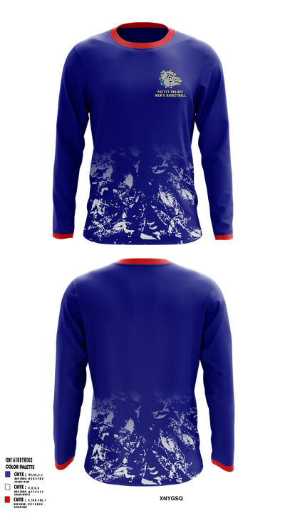 Pretty Prairie Boys Basketball 57511366 Long Sleeve Performance Shirt 1