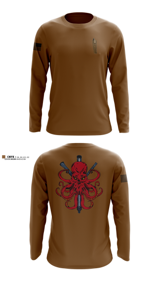 Long Sleeve Performance Shirt, Kraken, Army, Teamtime, Team time, sublimation, custom sports apparel, team uniforms, spirit wear, spiritwear, sports uniforms, custom shirts, team store, custom team store, fundraiser sports, apparel fundraiser