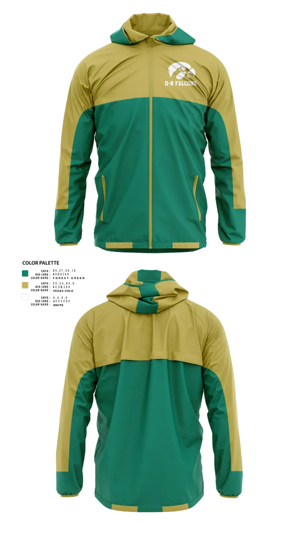Windbreaker, D-R Falcons, , Teamtime, Team time, sublimation, custom sports apparel, team uniforms, spirit wear, spiritwear, sports uniforms, custom shirts, team store, custom team store, fundraiser sports, apparel fundraiser