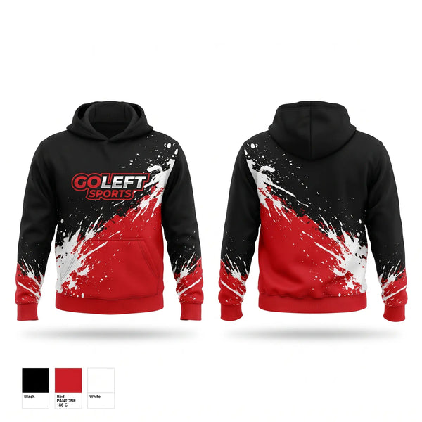 Hoodie, Go Left Sports, Men's Basketball, Teamtime, Team time, sublimation, custom sports apparel, team uniforms, spirit wear, spiritwear, sports uniforms, custom shirts, team store, custom team store, fundraiser sports, apparel fundraiser