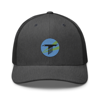 World Famous Black Ravens 41628241 Retro Trucker Hat | Yupoong 6606
