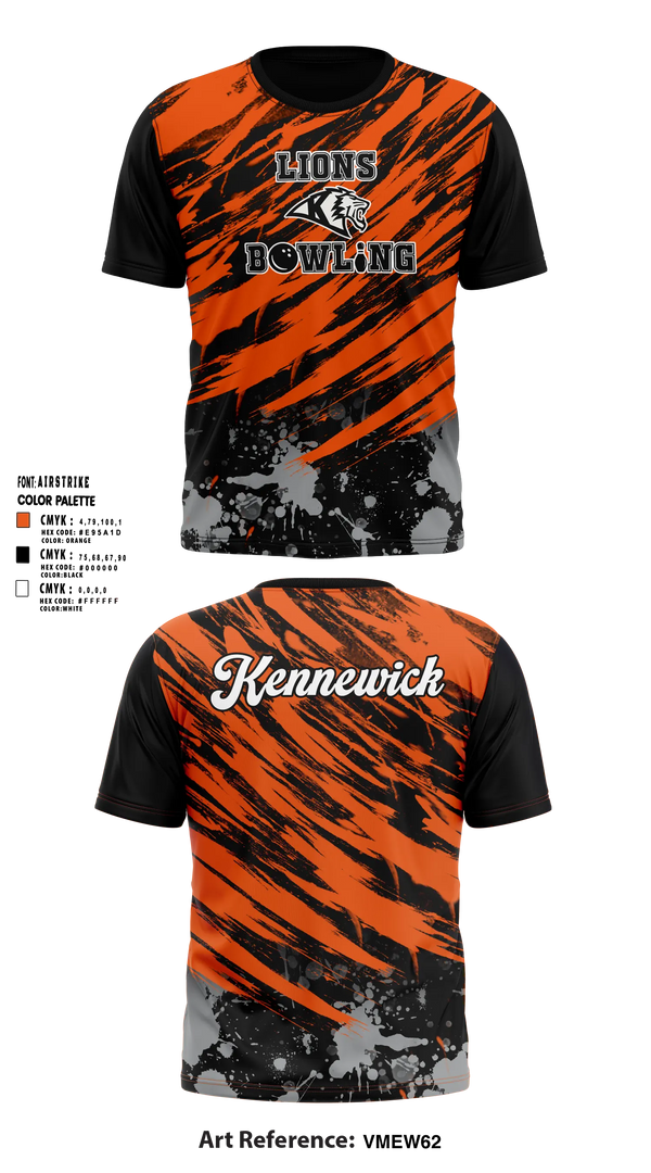 Kennewick lions Old School Cotton Shirt - 5