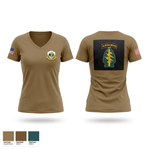 Womens Short Sleeve Vneck Shirt, 905th CBn, Army, Teamtime, Team time, sublimation, custom sports apparel, team uniforms, spirit wear, spiritwear, sports uniforms, custom shirts, team store, custom team store, fundraiser sports, apparel fundraiser